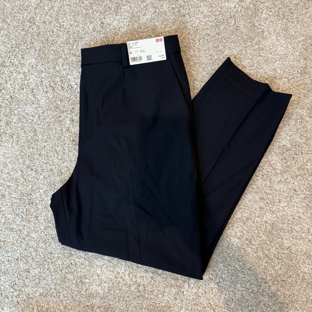 Uniqlo Navy Blue Trouser Dress Pants